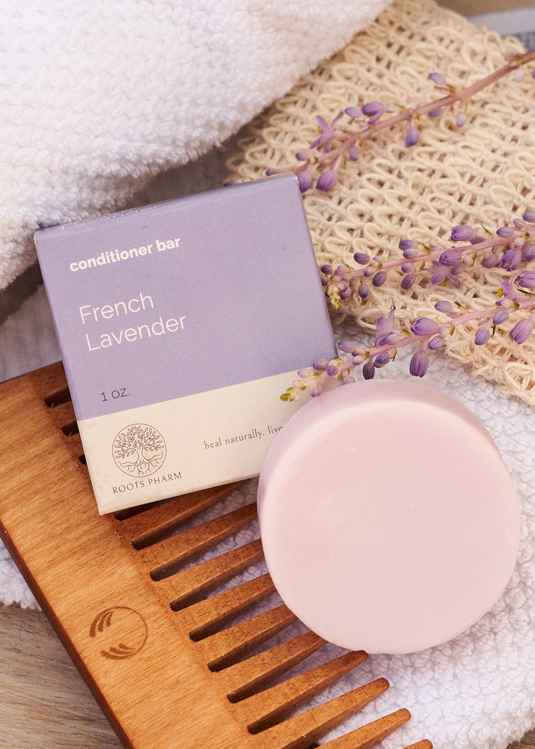 French Lavender Conditioner Bar - Image 4